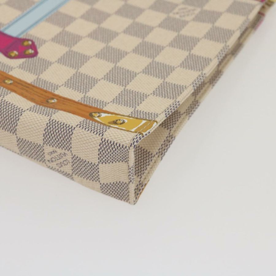 【日本直送】路易威登 Damier Azur Poche 廁所 26 袋 M41438 LV 正品 ak181-14