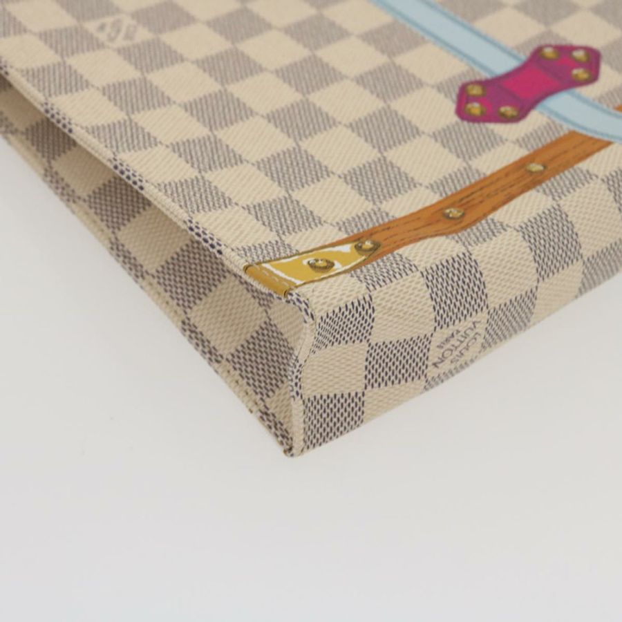 【日本直送】路易威登 Damier Azur Poche 廁所 26 袋 M41438 LV 正品 ak181-15