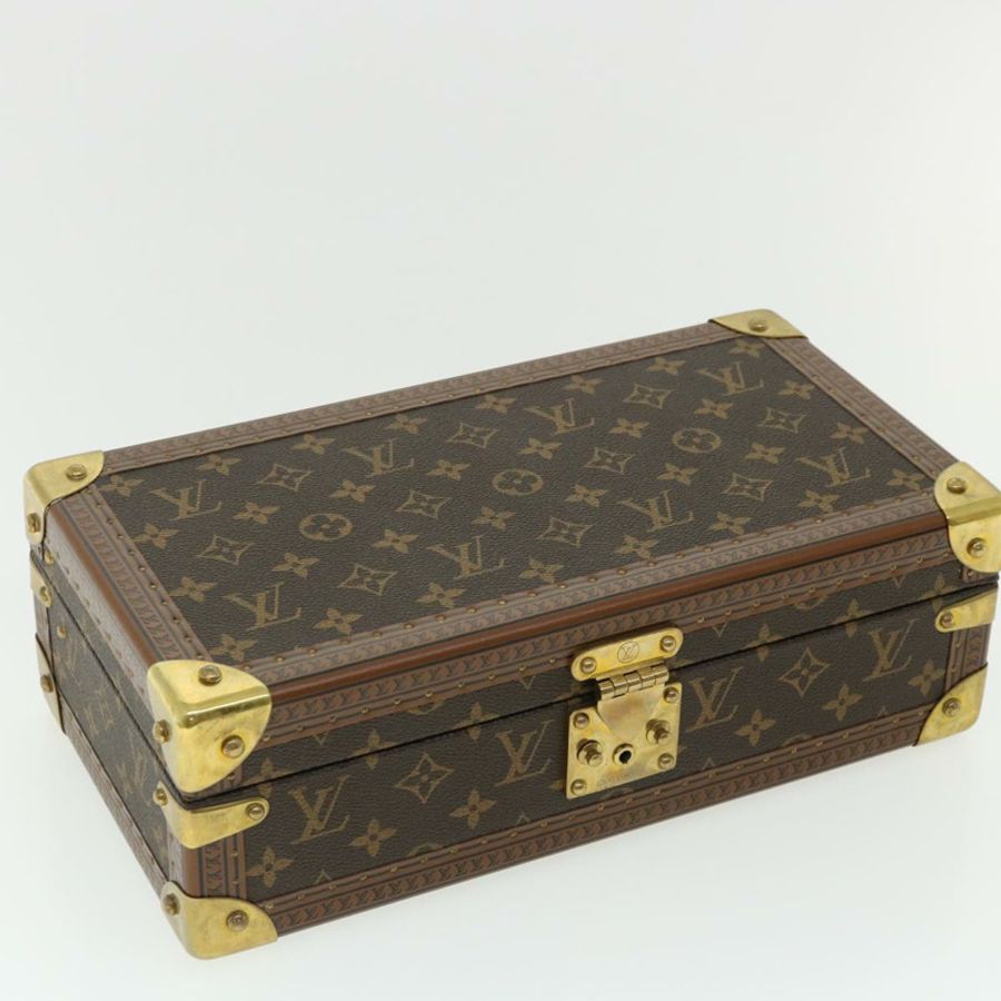 【日本直送】路易威登 Monogram Coffret 8 Montor Trunk 錶殼 M20016 LV Auth 29887A-4