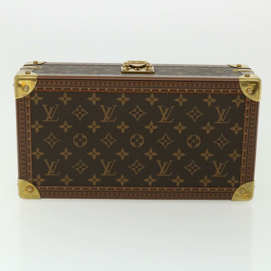 【日本直送】路易威登 Monogram Coffret 8 Montor Trunk 錶殼 M20016 LV Auth 29887A-5