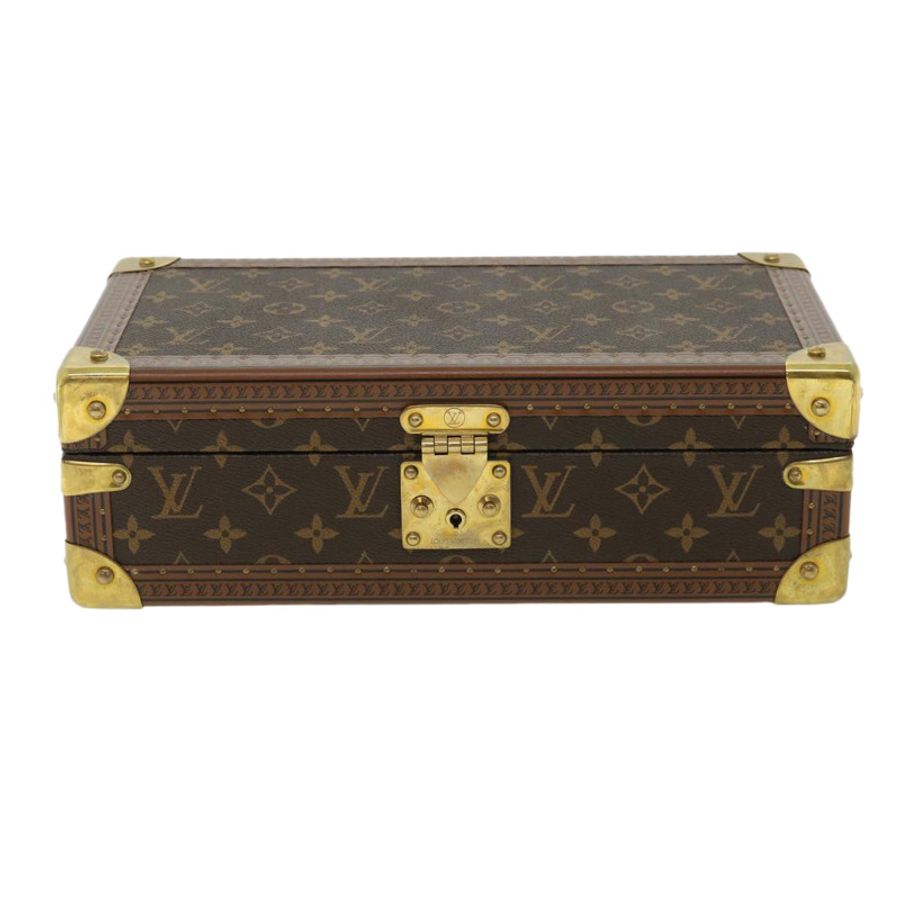 【日本直送】路易威登 Monogram Coffret 8 Montor Trunk 錶殼 M20016 LV Auth 29887A-12