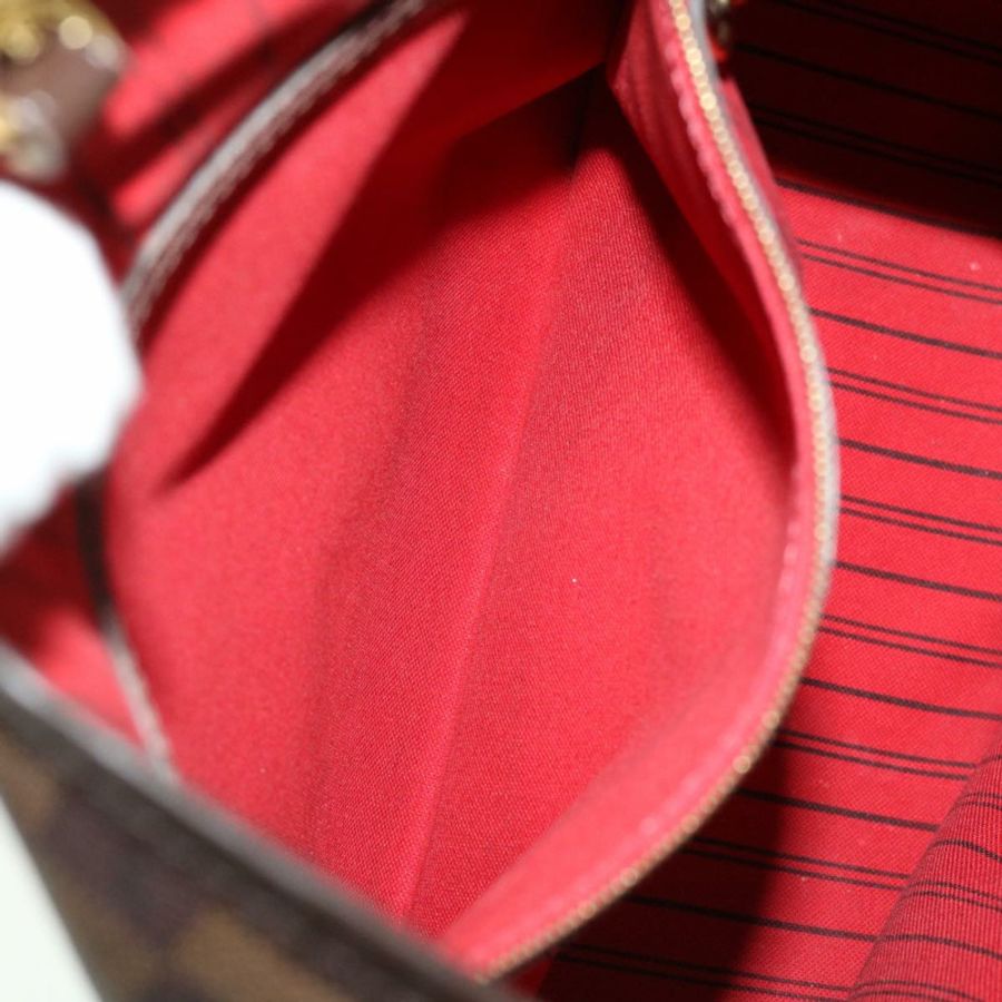 【日本直送】路易威登 Damier Ebene Delightful PM 單肩包 N41459 LV Auth 30487-21