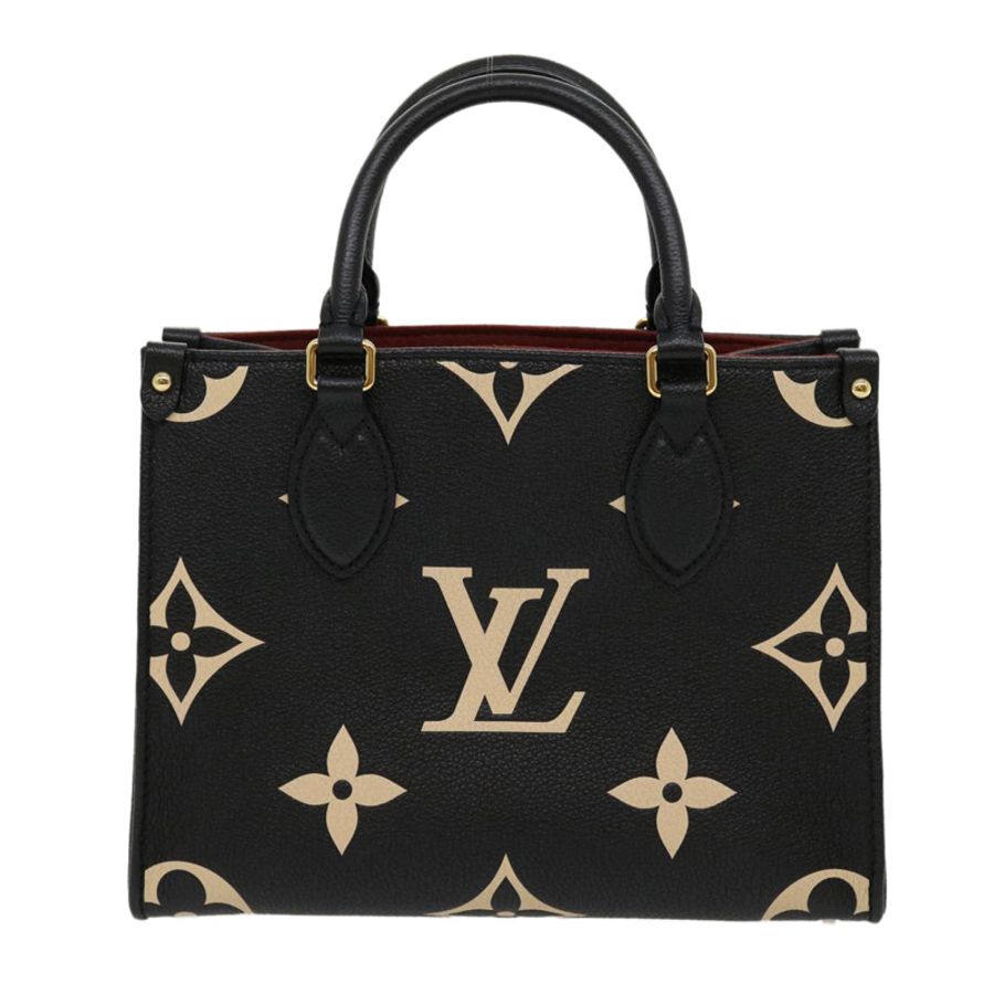 【日本直送】路易威登 Monogram Empreinte On the Go PM 手提包 2way M45659 LV Auth lt597-1