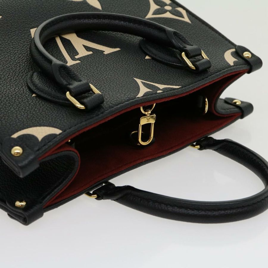 【日本直送】路易威登 Monogram Empreinte On the Go PM 手提包 2way M45659 LV Auth lt597-5