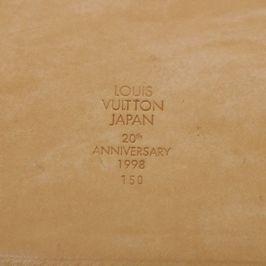 【日本直送】路易威登 Valtec 公事包 Nomad 皮革 米色 M99071 LV Auth 32637A-11