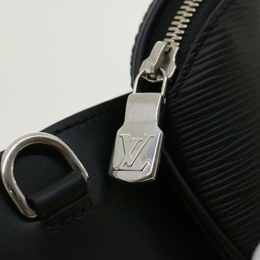 【日本直送】LOUIS VUITTON Epi LV 圓形腰包腰包黑色黃色 M55131 LV 正品 ar8522-8