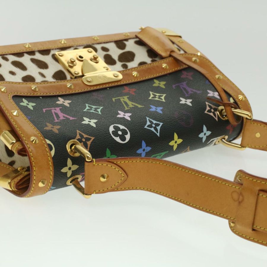 【日本直送】路易威登 Monogram 多色 Sac Dalmatian 手提包 黑色 M92825 LV yk5888-5