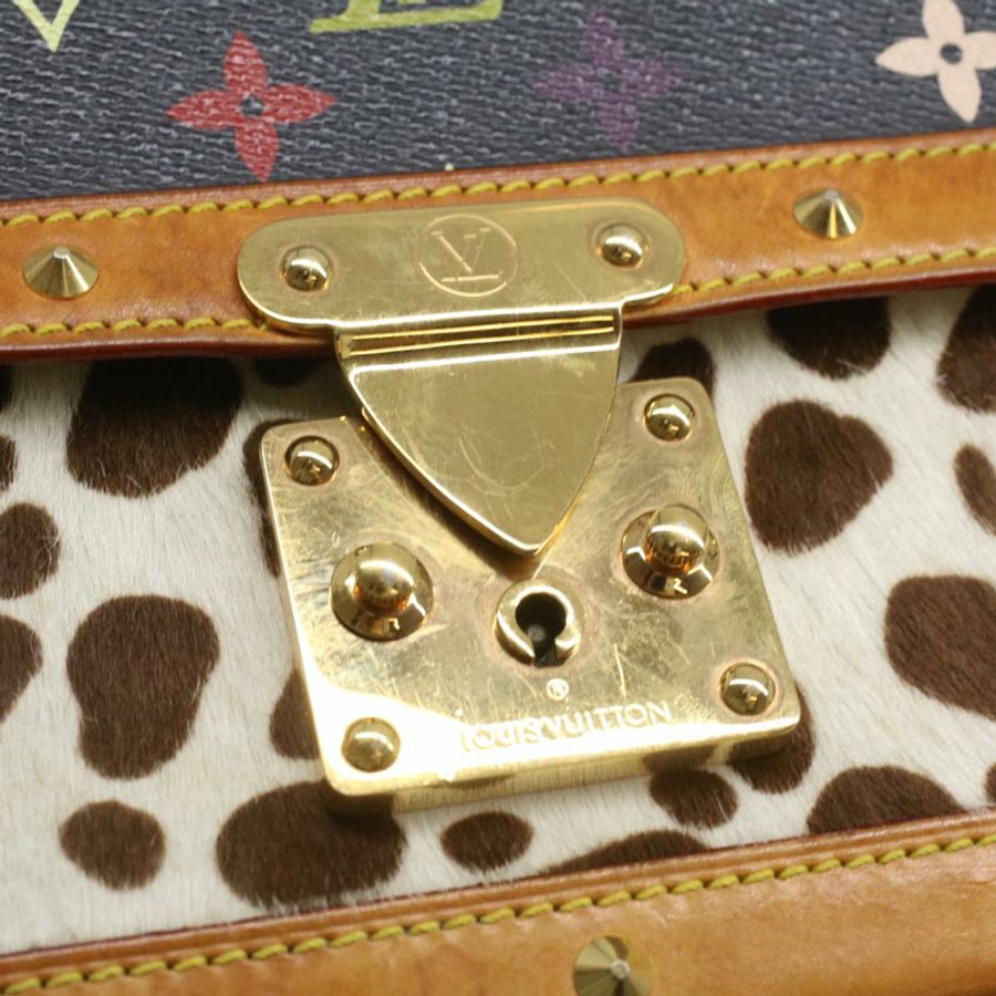 【日本直送】路易威登 Monogram 多色 Sac Dalmatian 手提包 黑色 M92825 LV yk5888-7