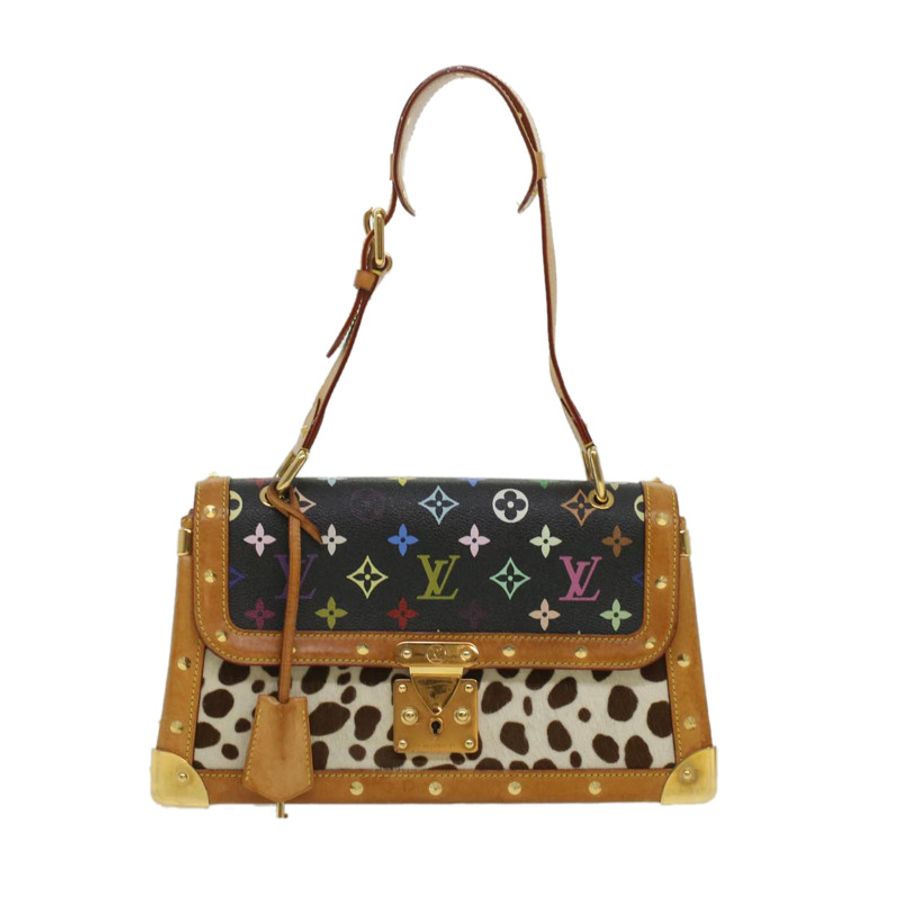 【日本直送】路易威登 Monogram 多色 Sac Dalmatian 手提包 黑色 M92825 LV yk5888-12