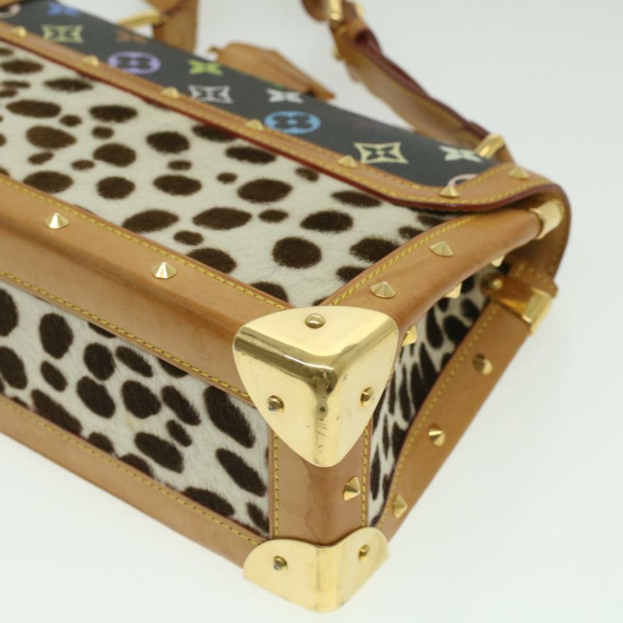 【日本直送】路易威登 Monogram 多色 Sac Dalmatian 手提包 黑色 M92825 LV yk5888-16