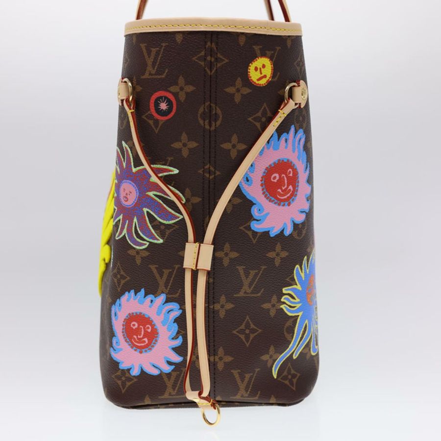 【日本直送】路易威登草間彌生人臉圖案 Neverfull MM 手提包 M46447 LV 正品 40256A-3