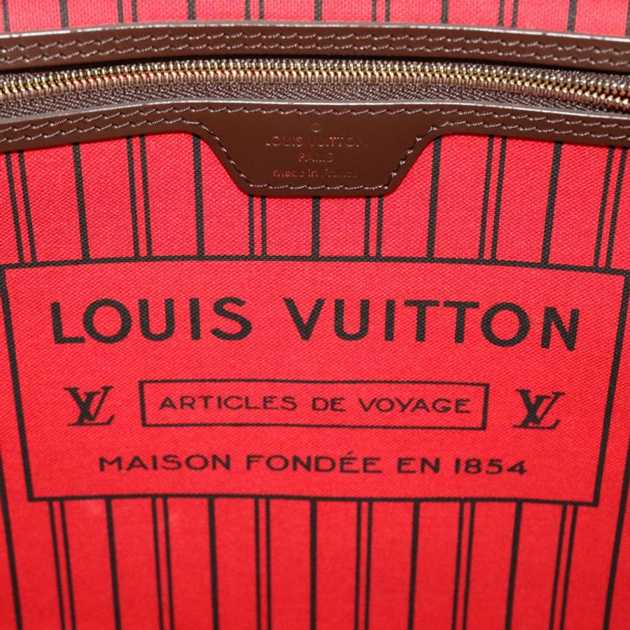 【日本直送】路易威登 Damier Ebene Neverfull 中型手提包 N51105 LV 正品 41156A-17