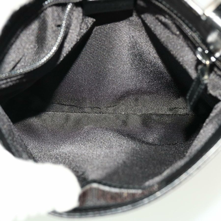 【日本直送】GUCCI GG帆布平底肩背包 黑色 0348 正品 ki2992-10