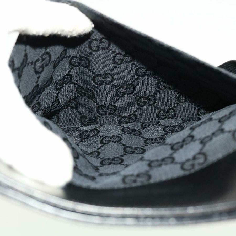 【日本直送】GUCCI GG帆布平底肩背包 黑色 0348 正品 ki2992-18