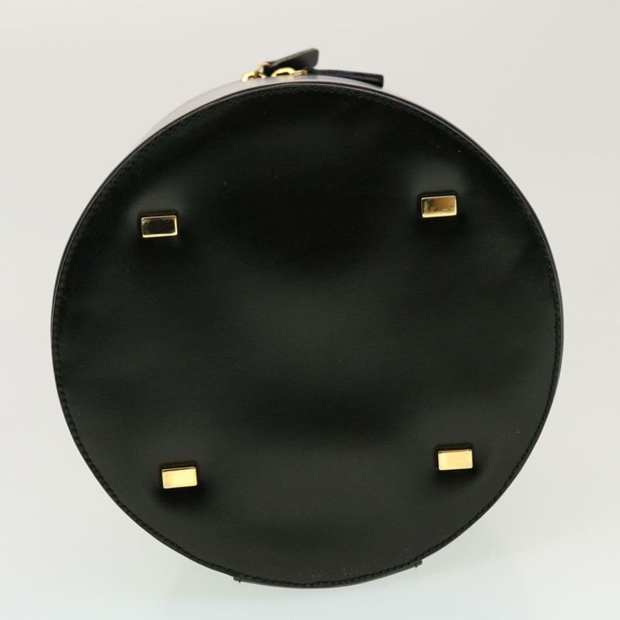 【日本直送】CELINE 化妝包 皮革 黑色 金色 正品 43930-4