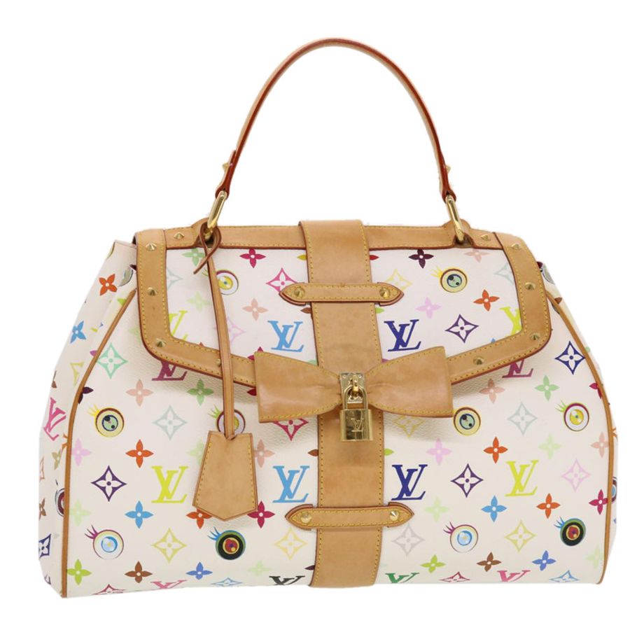 【日本直送】路易威登我喜歡 Monogram Sac 復古 GM 手提包白色 M92053 LV 正品 44514-0