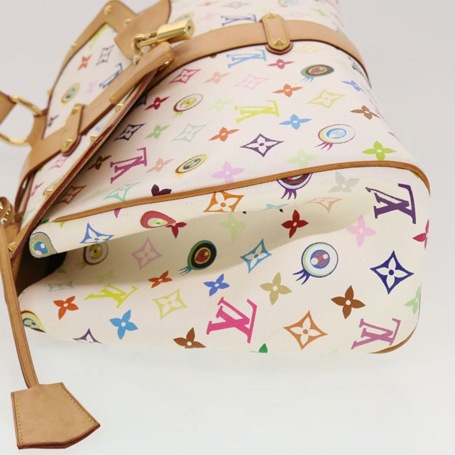 【日本直送】路易威登我喜歡 Monogram Sac 復古 GM 手提包白色 M92053 LV 正品 44514-3