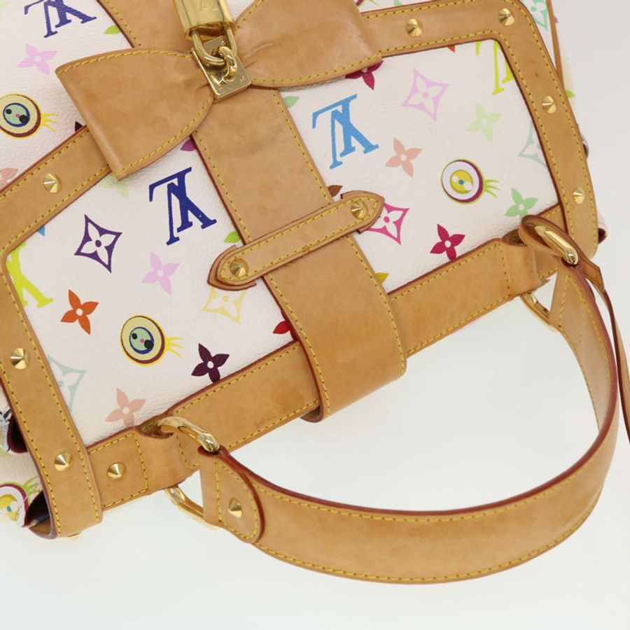 【日本直送】路易威登我喜歡 Monogram Sac 復古 GM 手提包白色 M92053 LV 正品 44514-5