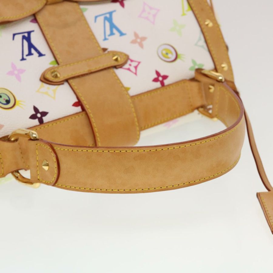 【日本直送】路易威登我喜歡 Monogram Sac 復古 GM 手提包白色 M92053 LV 正品 44514-7