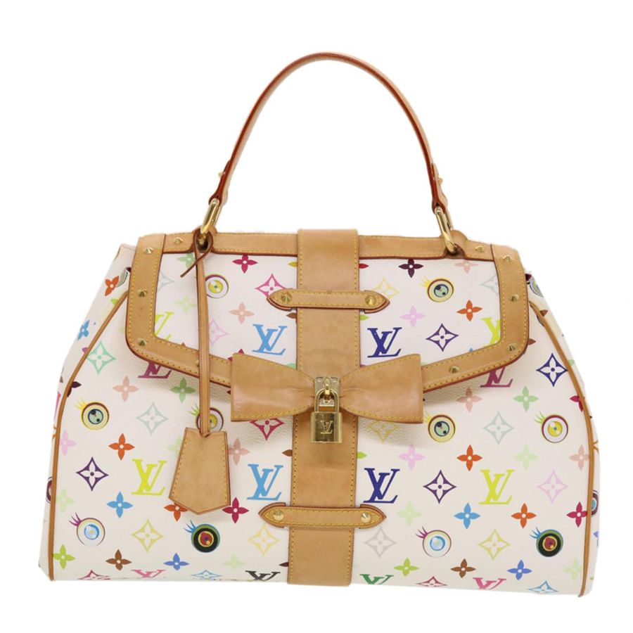 【日本直送】路易威登我喜歡 Monogram Sac 復古 GM 手提包白色 M92053 LV 正品 44514-12