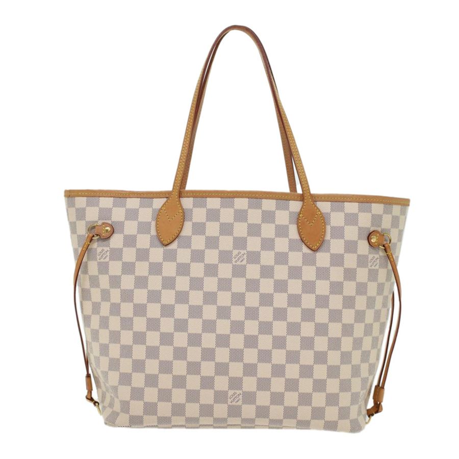 【日本直送】路易威登 Damier Azur Neverfull 中型手提包 N41605 LV 正品 42824-1