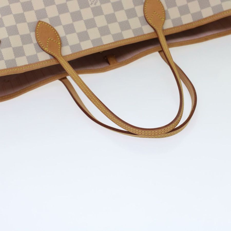 【日本直送】路易威登 Damier Azur Neverfull 中型手提包 N41605 LV 正品 42824-6