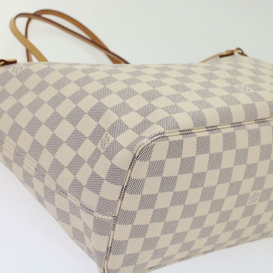【日本直送】路易威登 Damier Azur Neverfull 中型手提包 N41605 LV 正品 42824-13