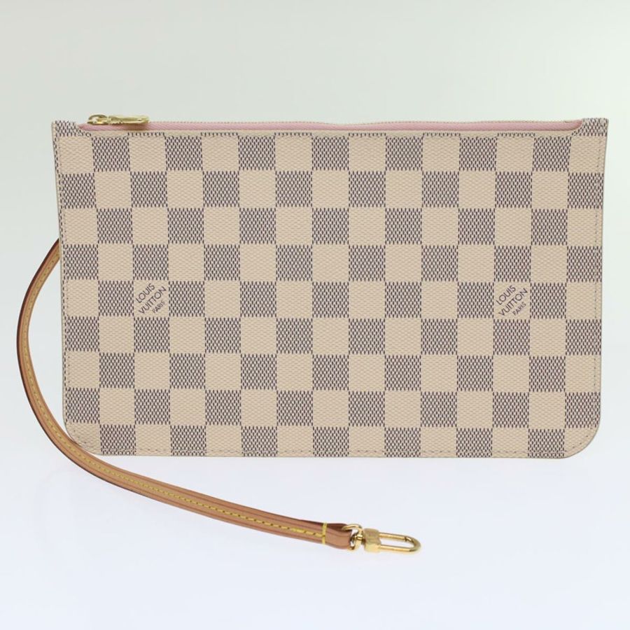 【日本直送】路易威登 Damier Azur Neverfull 中型手提包 N41605 LV 正品 42824-20