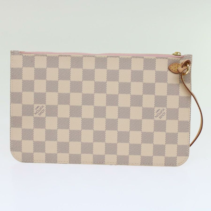 【日本直送】路易威登 Damier Azur Neverfull 中型手提包 N41605 LV 正品 42824-21