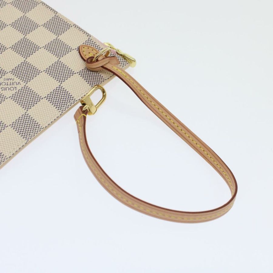【日本直送】路易威登 Damier Azur Neverfull 中型手提包 N41605 LV 正品 42824-25
