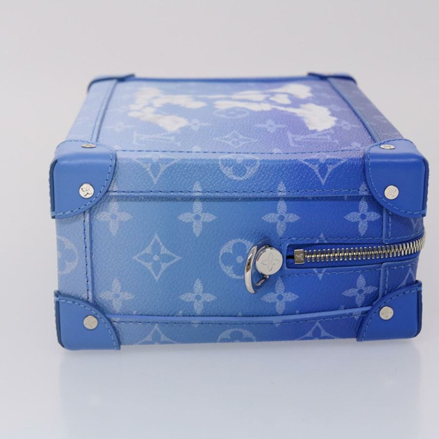 【日本直送】路易威登 Monogram Clouds 軟單肩包藍色 M45430 LV Auth 46350A-2