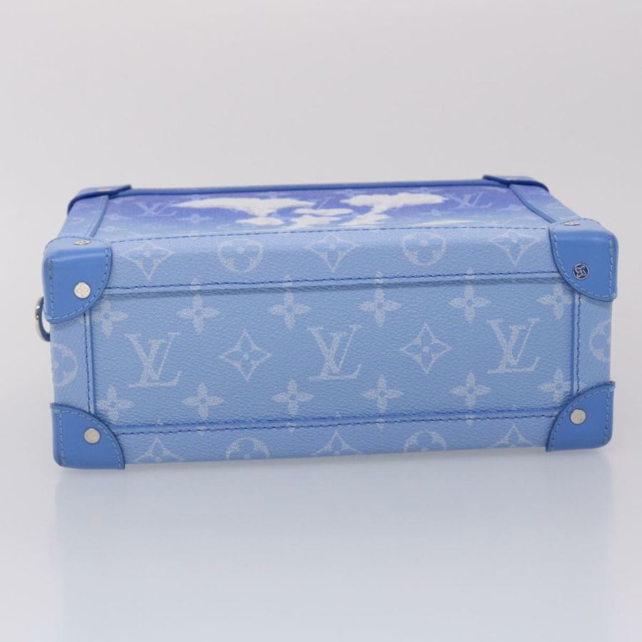 【日本直送】路易威登 Monogram Clouds 軟單肩包藍色 M45430 LV Auth 46350A-5