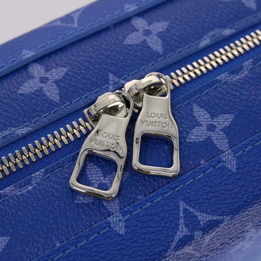 【日本直送】路易威登 Monogram Clouds 軟單肩包藍色 M45430 LV Auth 46350A-7