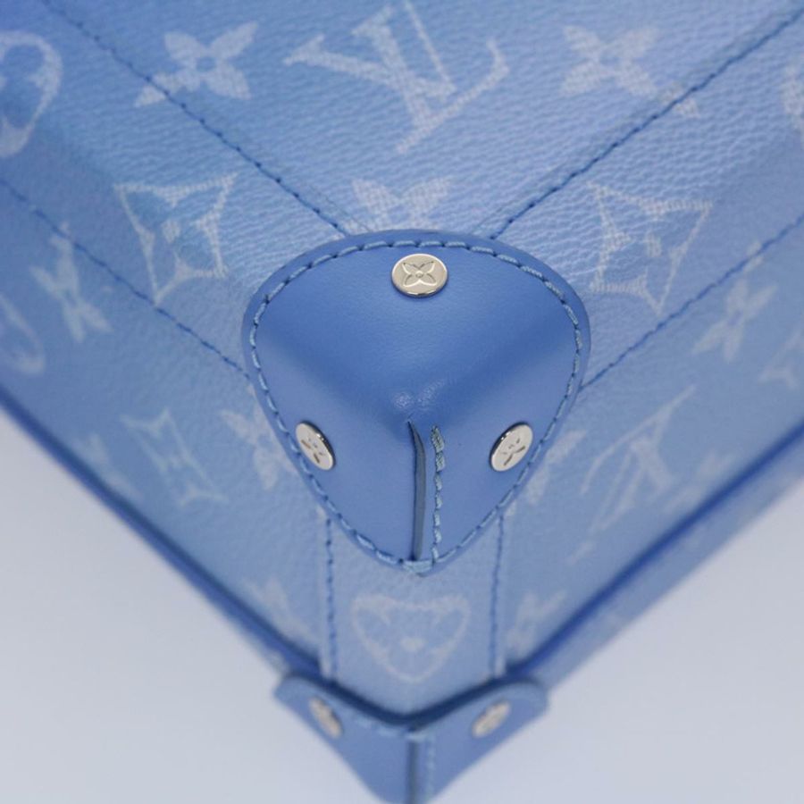 【日本直送】路易威登 Monogram Clouds 軟單肩包藍色 M45430 LV Auth 46350A-15
