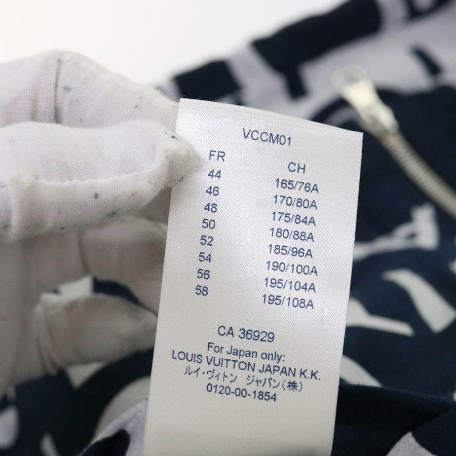 【日本直送】路易威登 (LOUIS VUITTON) 19春夏系列 Galaxy 可折疊 Logo 連帽衫，海軍藍/白色，LV 正品 ak192-9