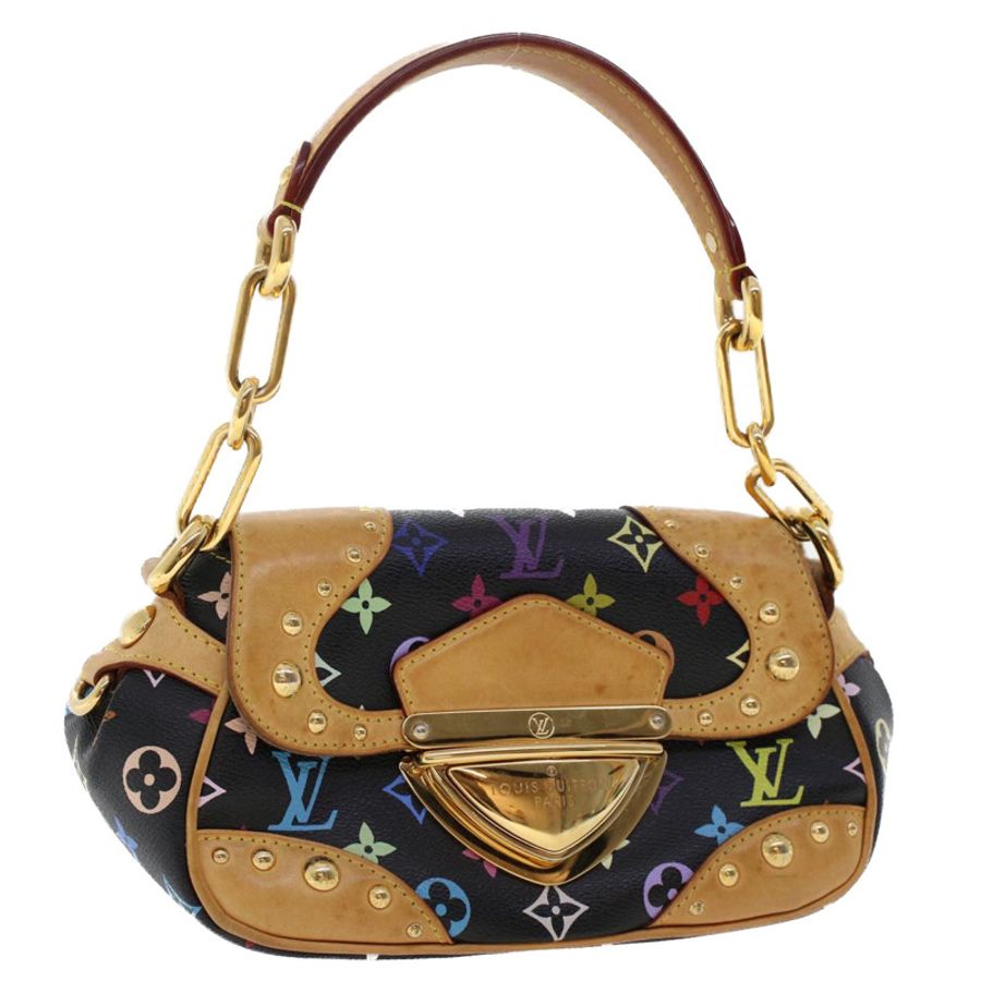 【日本直送】路易威登 Monogram 多色 Marilyn 單肩包黑色 LV 正品 46978-0