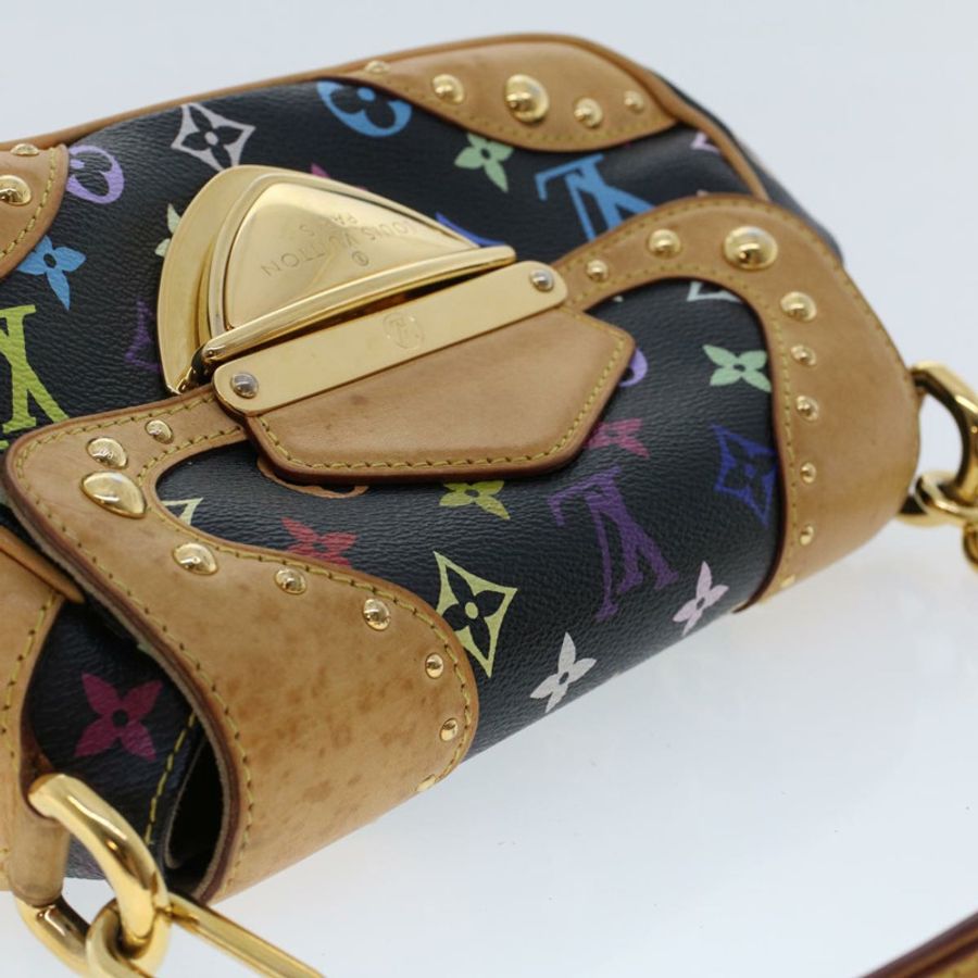 【日本直送】路易威登 Monogram 多色 Marilyn 單肩包黑色 LV 正品 46978-5