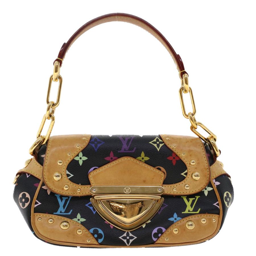 【日本直送】路易威登 Monogram 多色 Marilyn 單肩包黑色 LV 正品 46978-12