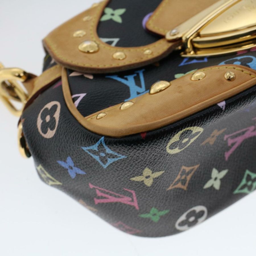 【日本直送】路易威登 Monogram 多色 Marilyn 單肩包黑色 LV 正品 46978-13