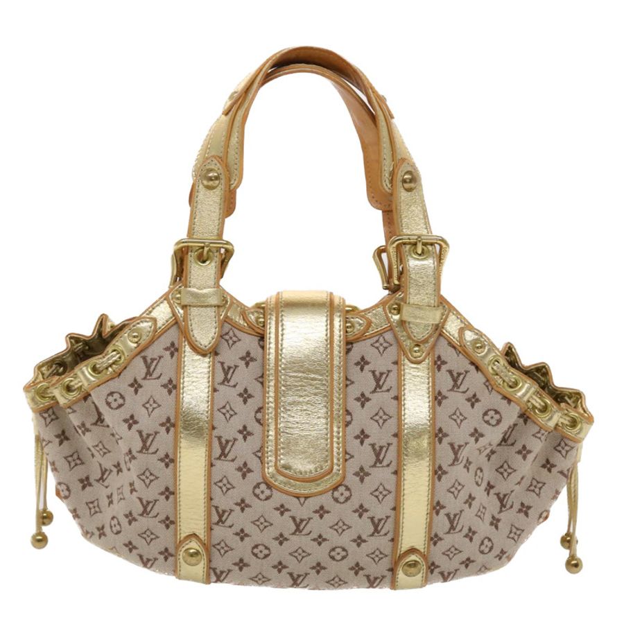 【日本直送】路易威登 Monogram Mini Teda GM 手提包棕色 M92392 LV 正品 47372-1
