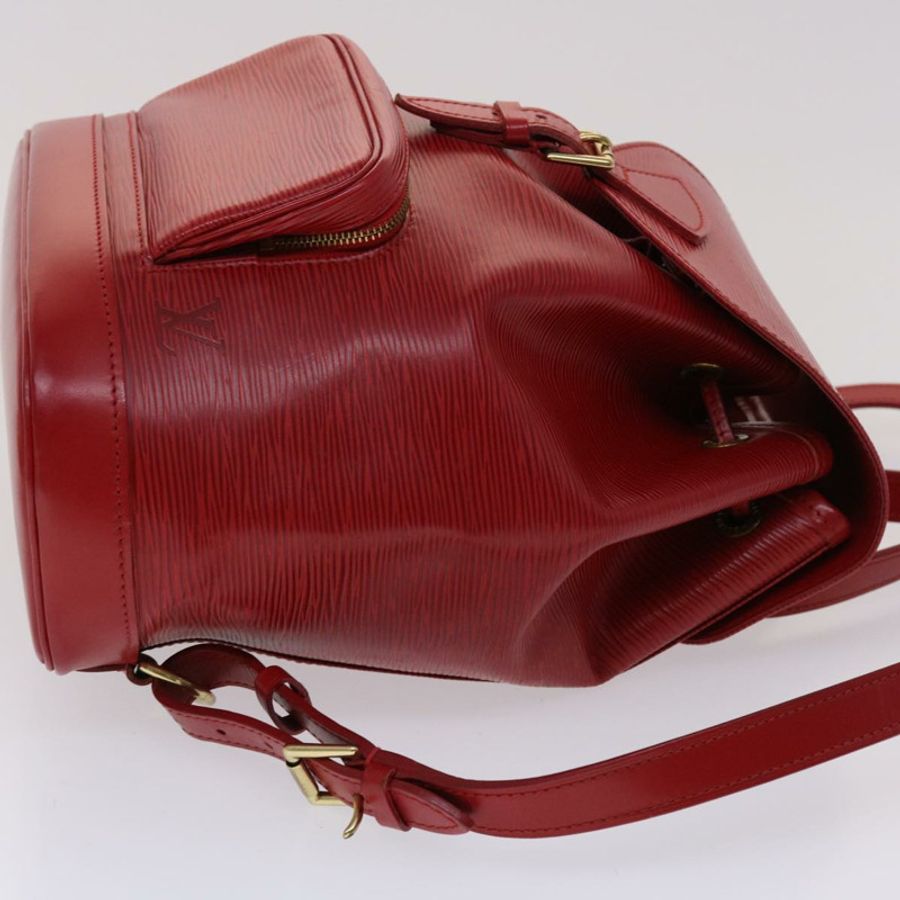 【日本直送】路易威登 Epi Montsouris 中型背包摩納哥 700 號紅色 LV 正品 47479-2