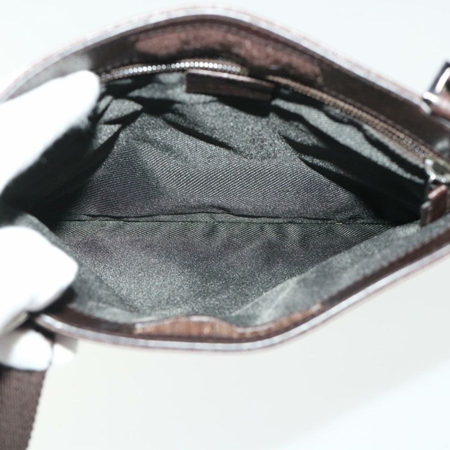 【日本直送】GUCCI GG 帆布單肩包皮革米色 27639 正品 yk7751-9