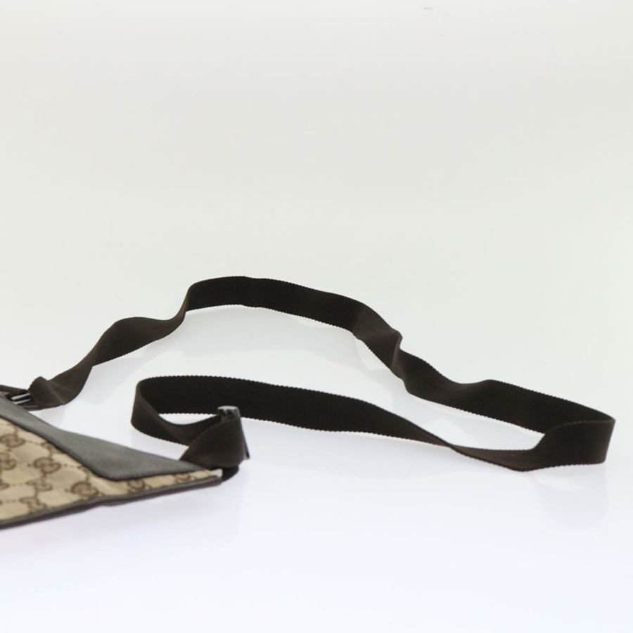 【日本直送】GUCCI GG 帆布單肩包皮革米色 27639 正品 yk7751-13