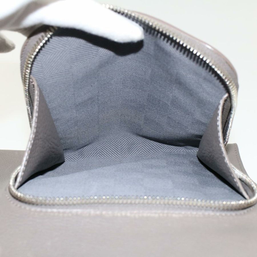 【日本直送】路易威登 Naxos 肩背包 皮革 灰色 LV 正品 am4782-9
