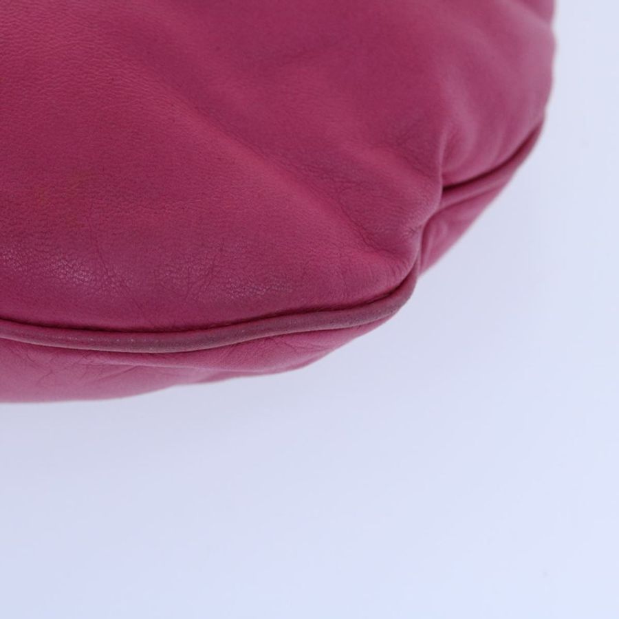 【日本直送】Miu Miu 手提包 皮革 粉紅色 金色 正品 am4820-15