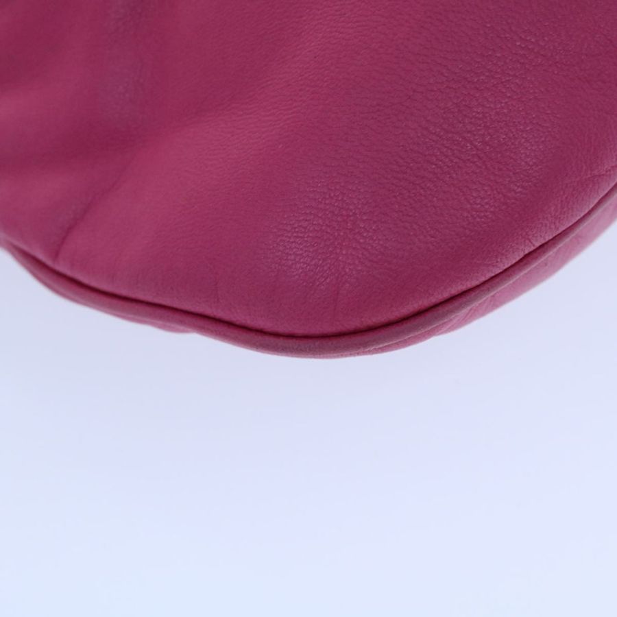 【日本直送】Miu Miu 手提包 皮革 粉紅色 金色 正品 am4820-16