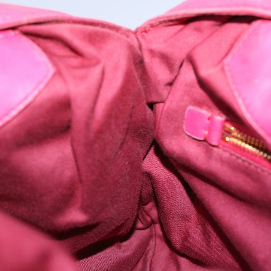 【日本直送】Miu Miu 手提包 皮革 粉紅色 金色 正品 am4820-20
