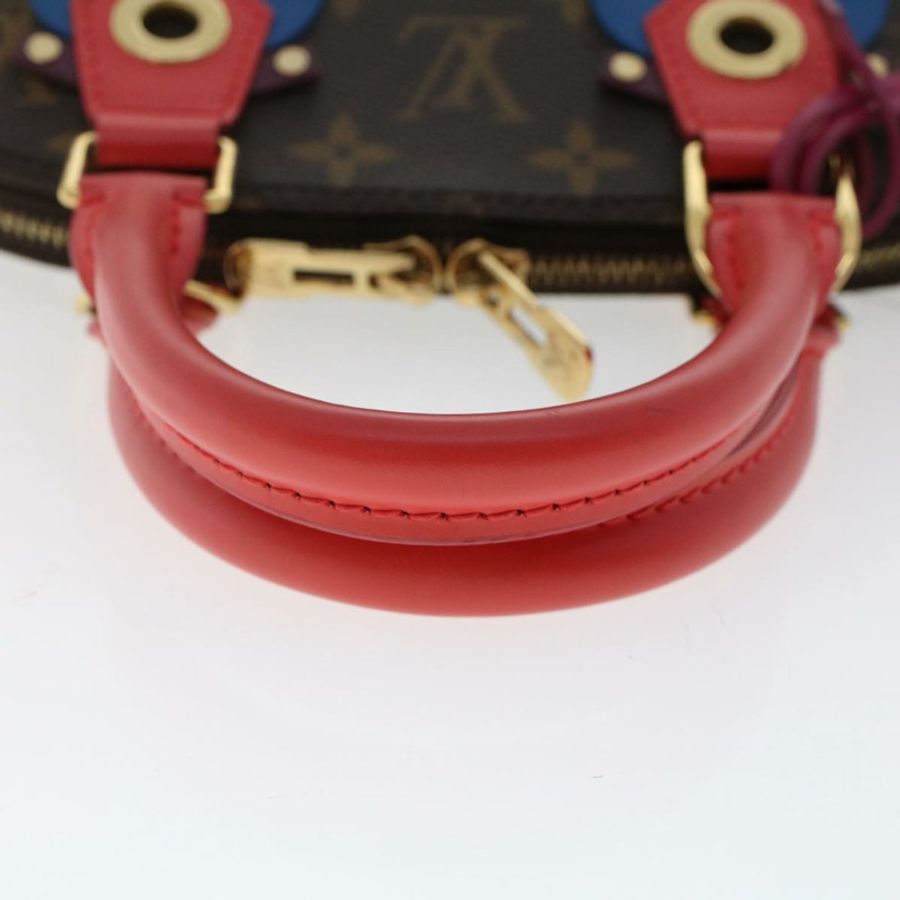 【日本直送】路易威登交織字母圖騰 Alma BB 手袋紅色 M41659 LV 正品 49551A-6