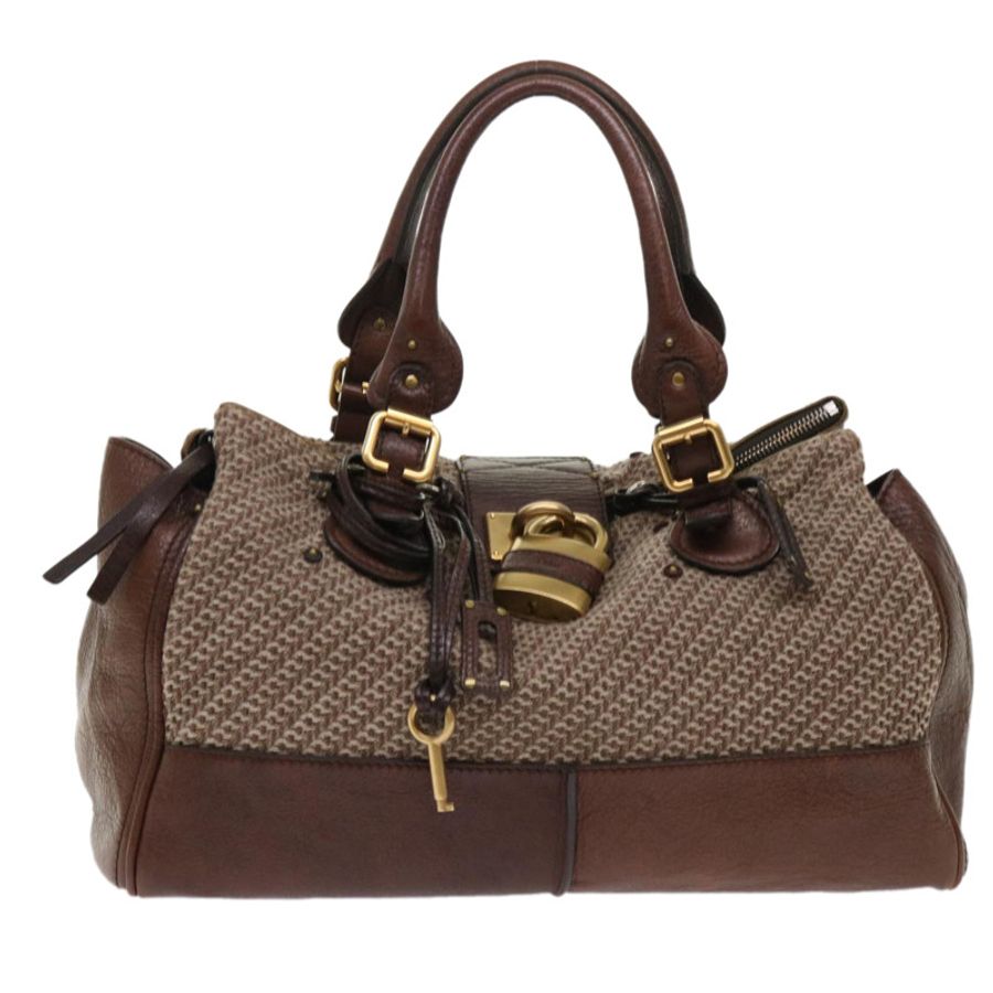 【日本直送】Chloe Paddington 波士頓包羊毛棕 03-07-51-5267 正品 yk8036-0