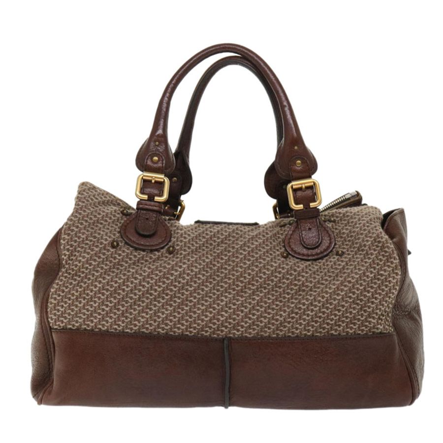 【日本直送】Chloe Paddington 波士頓包羊毛棕 03-07-51-5267 正品 yk8036-1